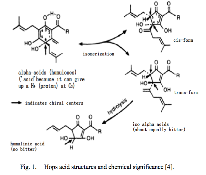 Isomerization and degradation